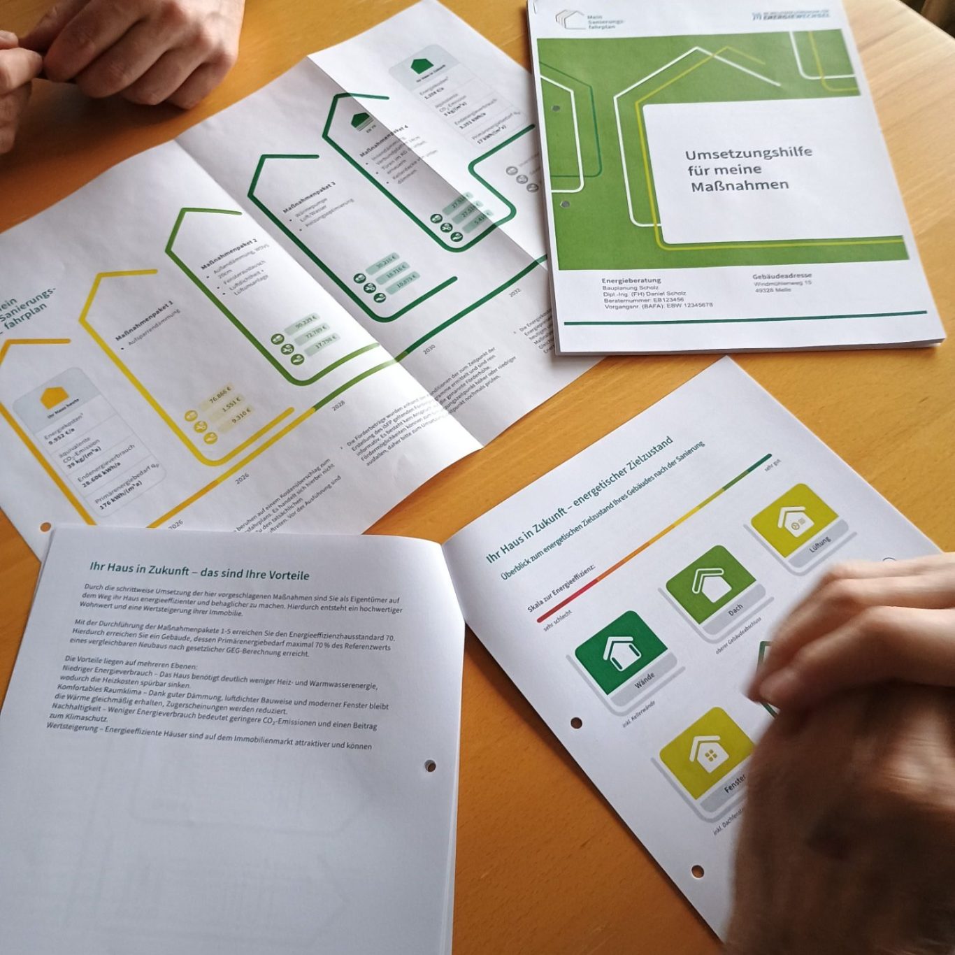 Ihr individueller Sanierunsfahrplan